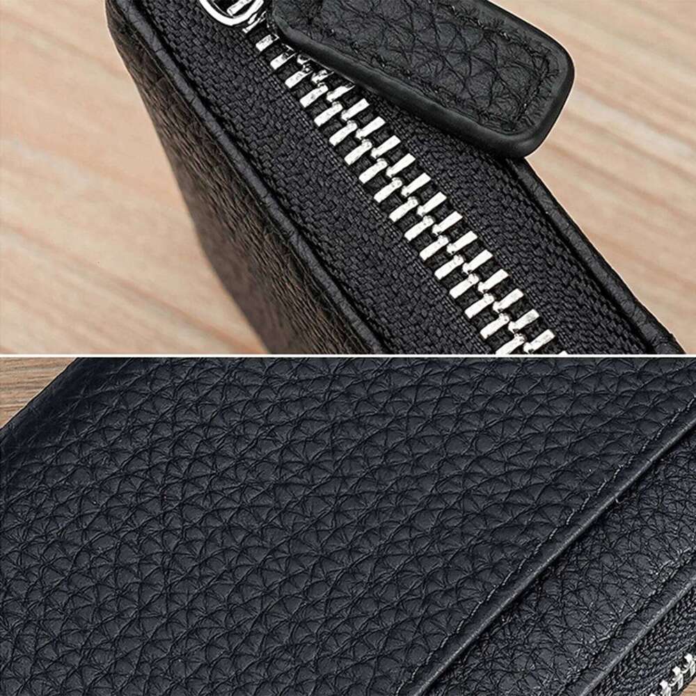 Artificial Leather Holder RFID Protected For Women Accordion Style Credit Card Wallet With Multiple Slots And Cash Y260206