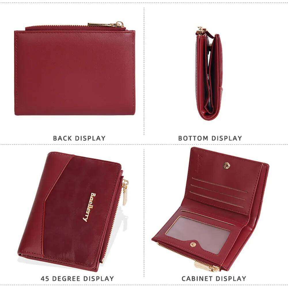 High Quality Women Wallets New Short Coin Pocket Zipper Female Purses Credit Card Holder Brand Wallet For Girls Y260206
