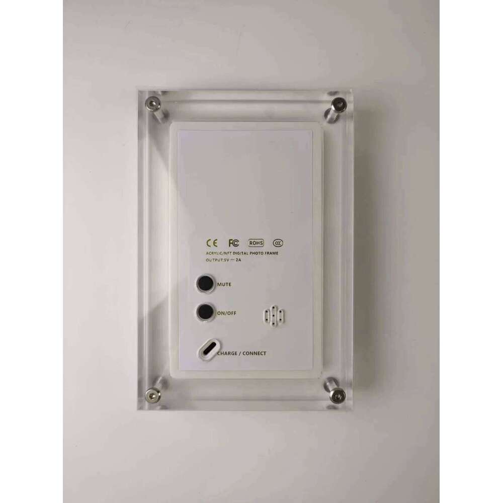 Acrylic Photo Frame 5/7 Inch 1000mAh Vertical Display IPS Screen 4G Memory Battery Porta Retrato Digital S260205