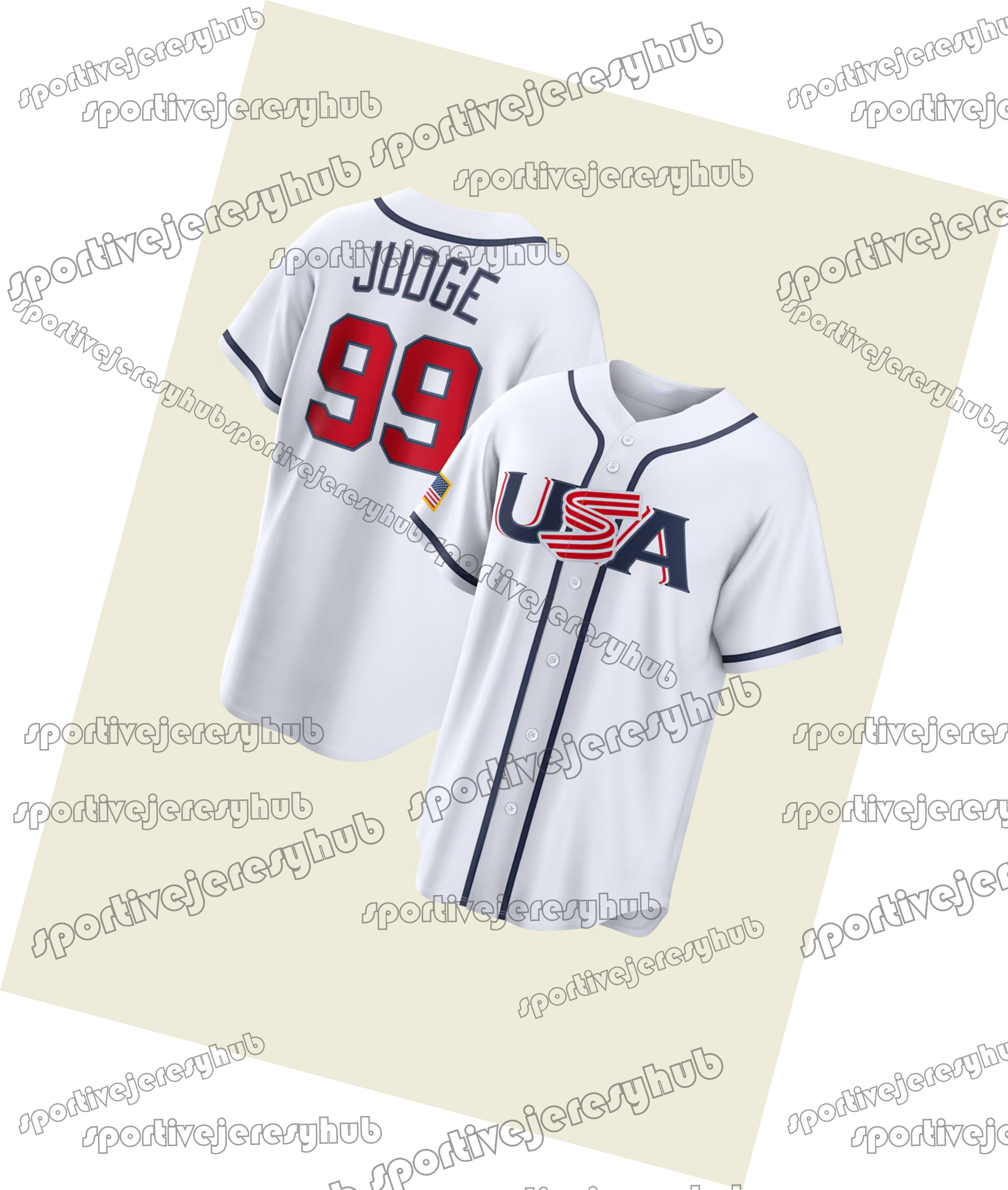 Aaron Judge 2026 Baseball Jersey Raleigh Skubal Skenes Crow-Armstrong Schwarber Bregman McLean Turang Buxton Carroll Smith Harper Witt Jr. Custom Stit