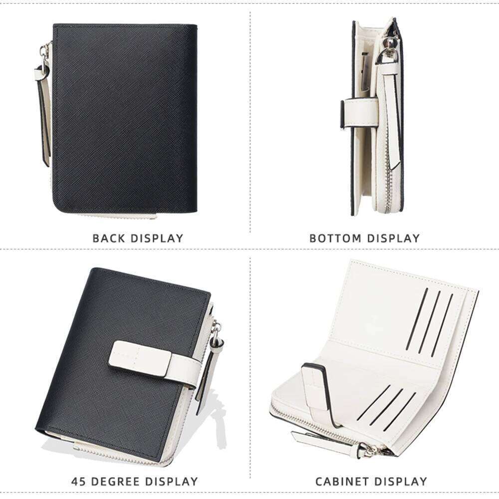 High Quality Women Wallets Large Capacity Zipper Coin Pocket Luxury Female Purses Multiple Card Holder Wallet for Girls Y260206