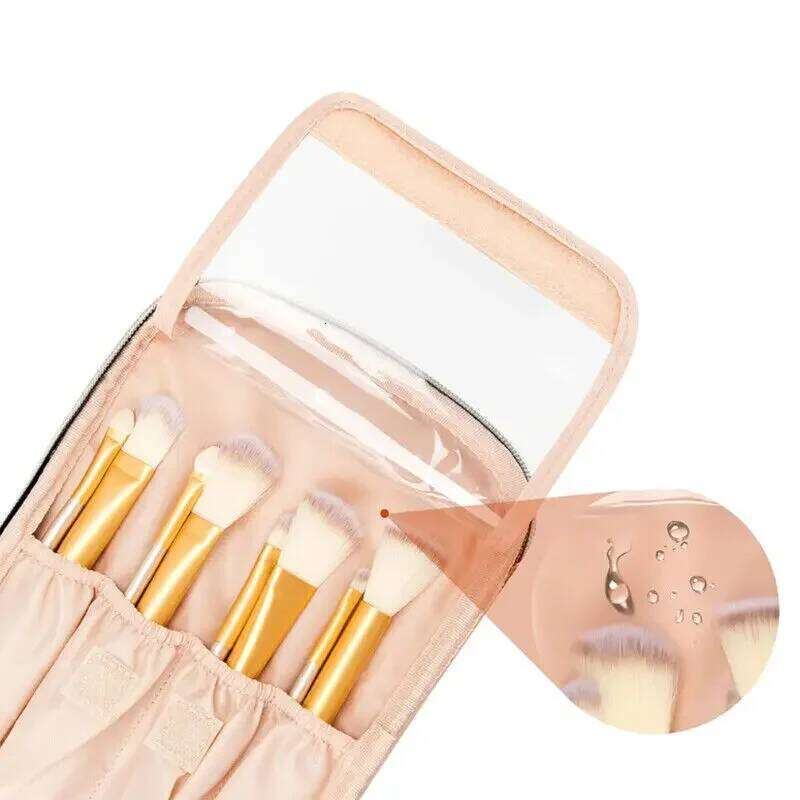 Large Capacity PU Waterproof Toiletry Storage Women's Fashion Travel Portable Cosmetics Bag for Women Men Y260206