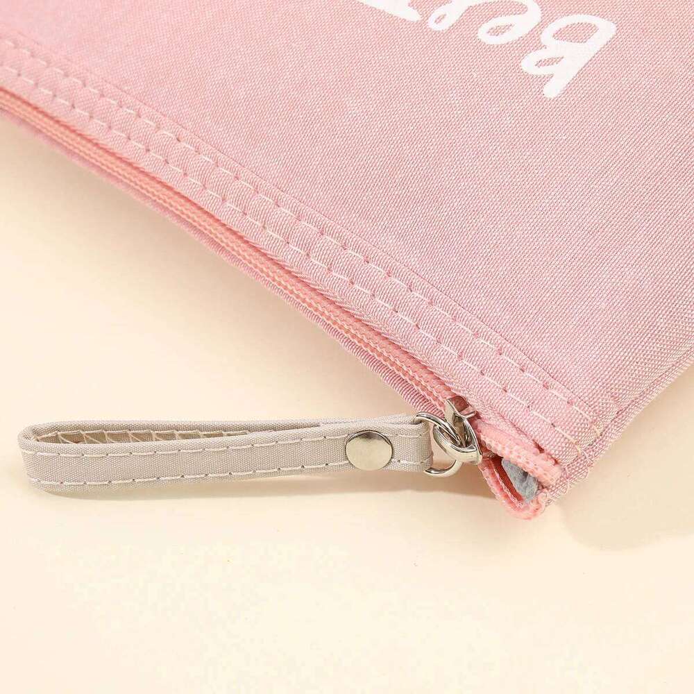 Summer travel portable makeup for going out Canvas coin purse mobile storage bag Y260206
