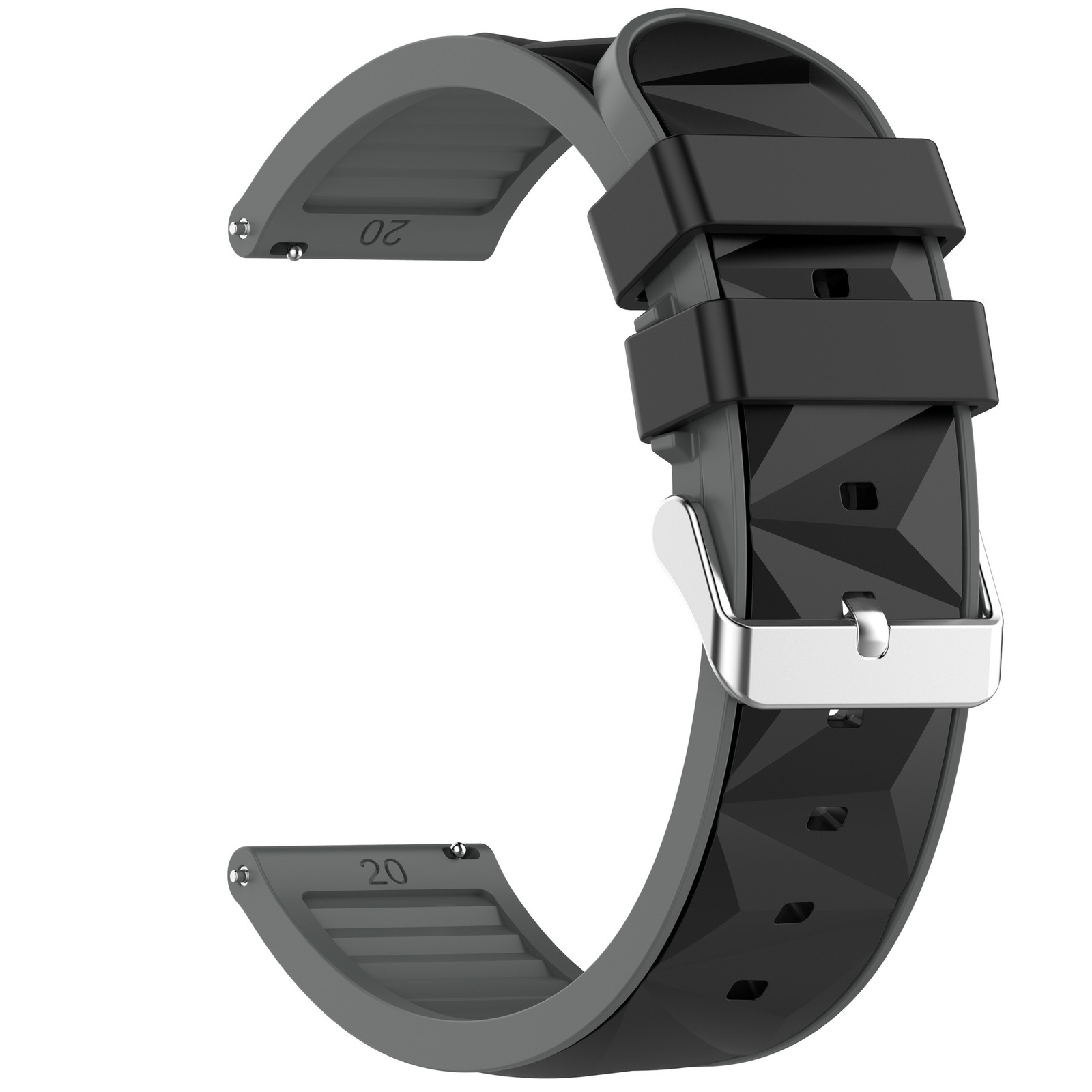 Mosaic FKM Rubber Watch Strap 20mm 22mm For Rolex Submariner Watch Quick Release Straps Diver FKM Watch Band 250902