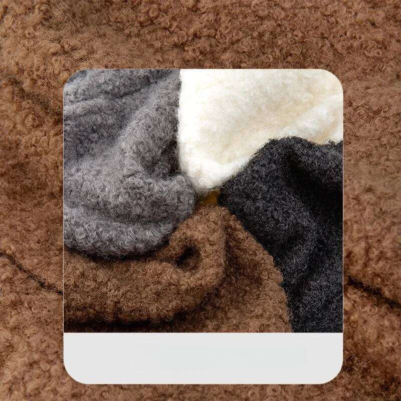 2026Women's Faux Lamb Fur High Waisted Outer Wear Hot Pants, Autumn Winter Warm Fleece Shorts Korean Fashion XJ260206