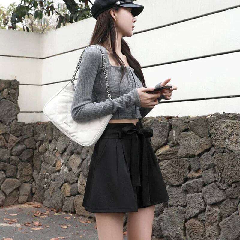 Korean Style Shorts for Women New in High Waist Short Pants Female Fashion Clothing 2025 Summer Wholesale Offer Original Hot XXL XJ260206