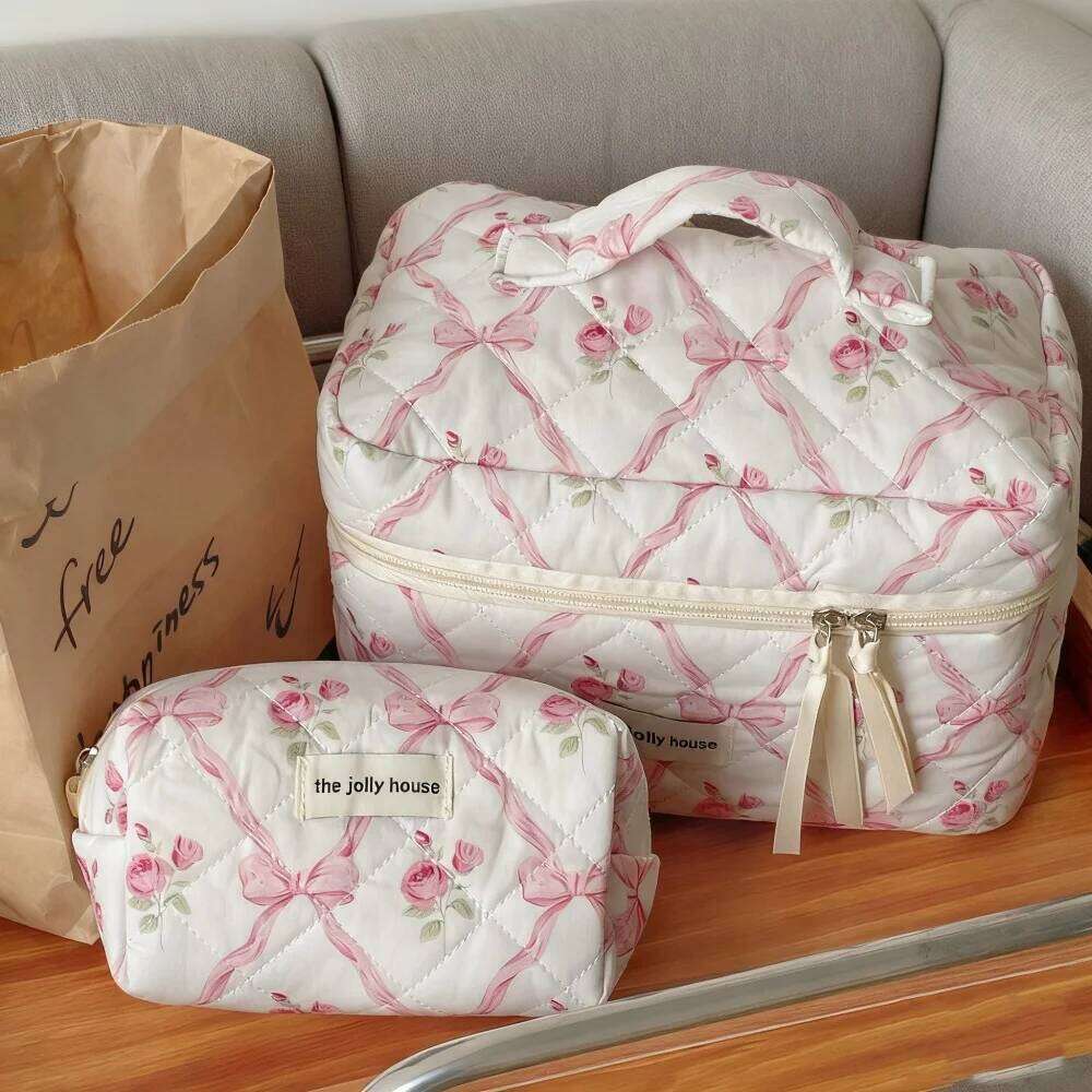 and Cosmetics Organizer Women's Necessaire Gifts for Women Bags Travel Bag Ladies Makeup Pouch Large Capacity Y260206