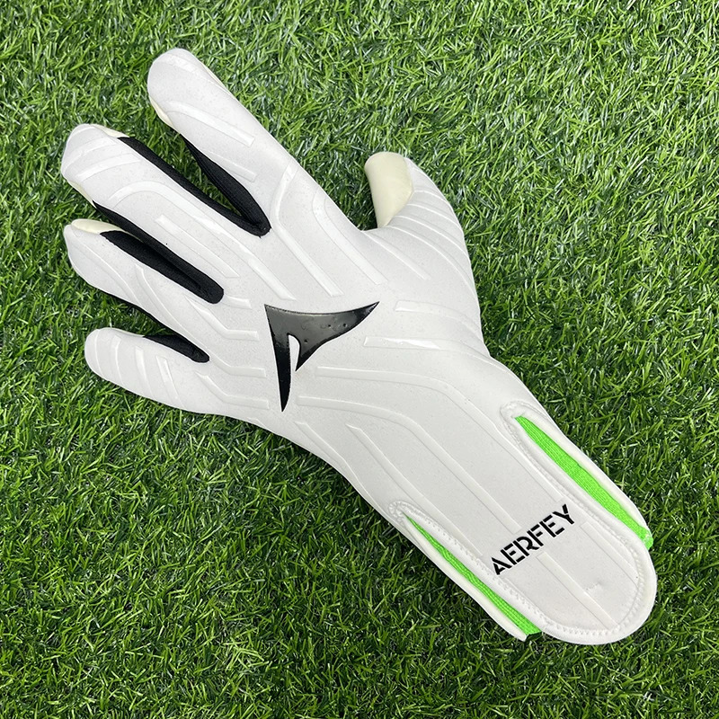 AERFEY Football Soccer Goalkeeper Gloves Thickened latex 4 mm Adults Teenager Goalkeeper Soccer Goalie Gloves Good adhesion 260203