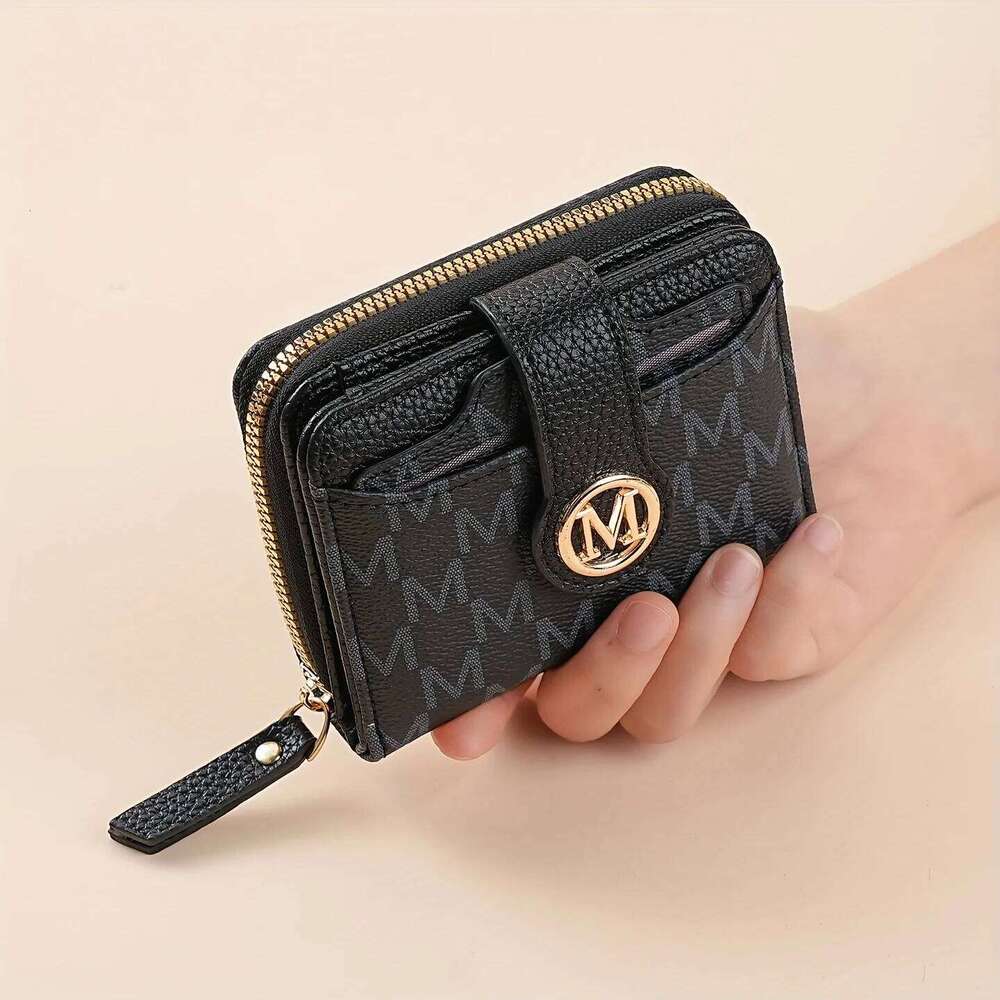 Women's Wallet Multiple Card Slots, Cash Pocket, Retro Style, Mini Purse, Minimalist Charm, Travel Accessory, Daily Essentials Y260206