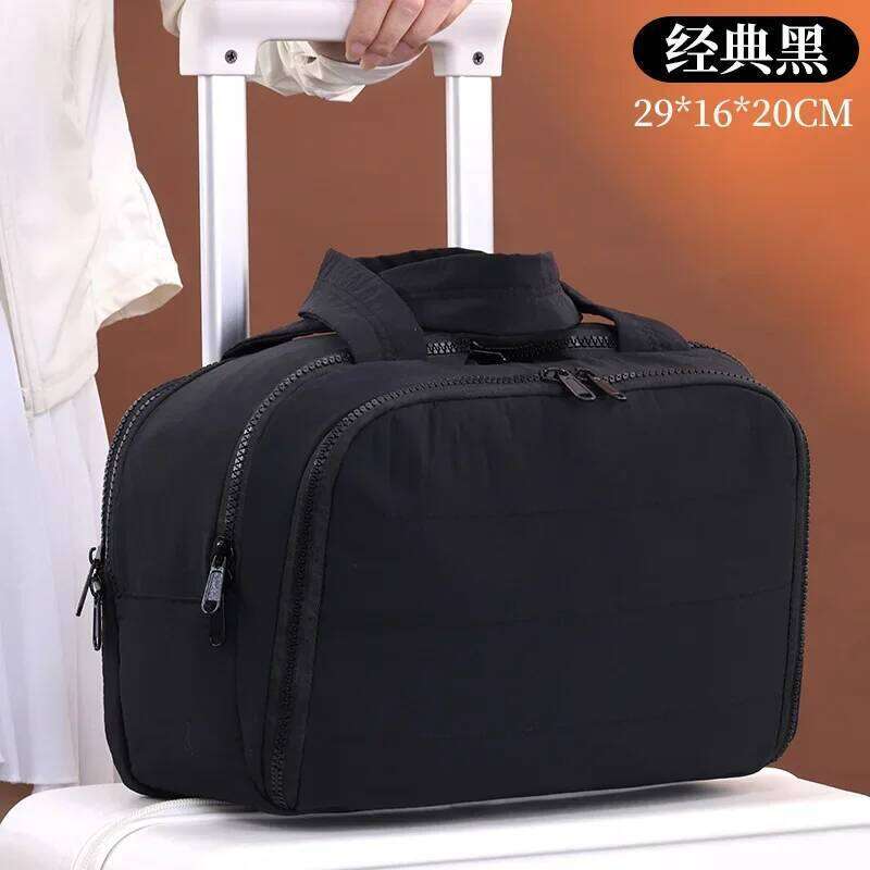 Double Zipper Multi Pocket Partition Makeup Large Capacity Travel Essential cosmetic Organizer Women's Portable Storage Bag Y260206