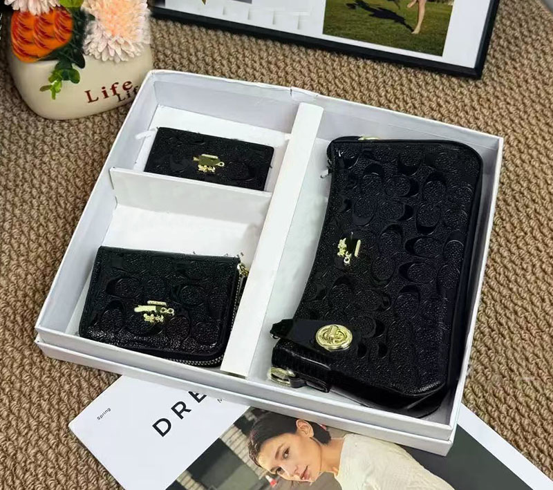 Wholesale Luxury Bag Crossbody Bags Wallets 3pcs Sets Designer Bags Shoulder Underarm Bag Letters Pattern Soft Chain Bags Wallets Mini Bags Set purse