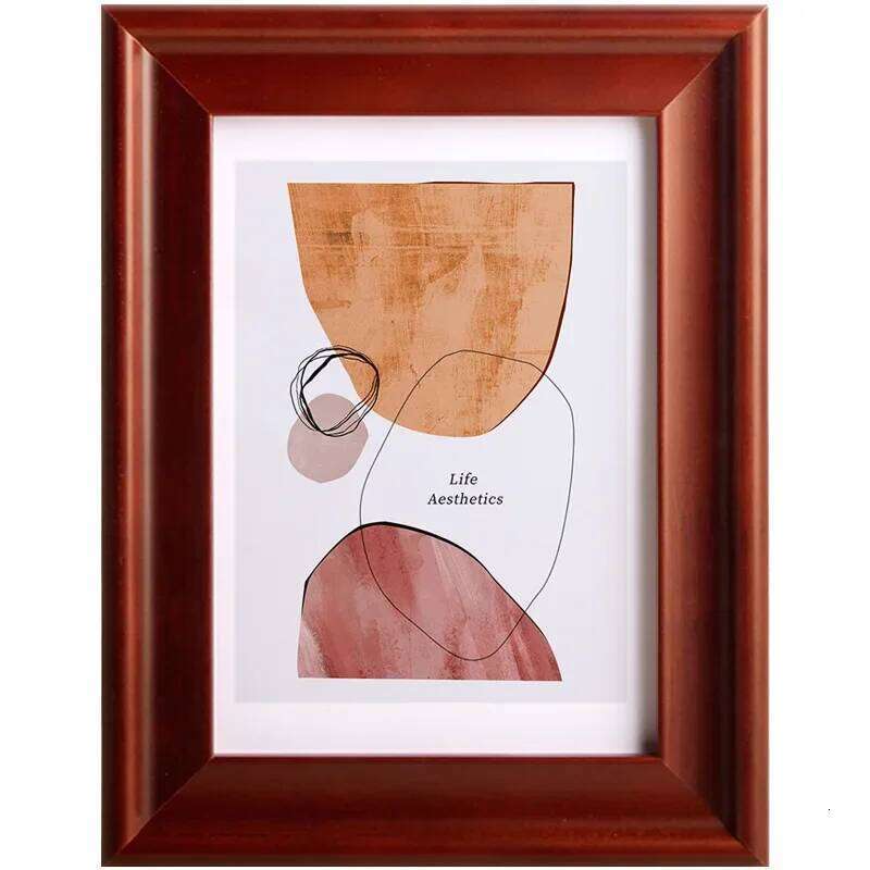 Solid Wood Picture Tabletop Display - 6 7 8 10 inch, 12 inch Sizes Elegant Wooden Photo Frame for Home Decor and Gift S260205