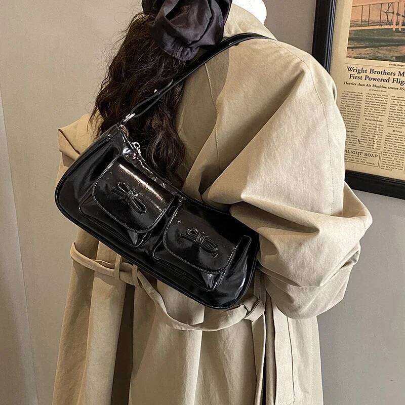 Elegant Leather Classic Designer Paris Inspired Bag Trendy Crossbody Handbag With Solid Color For Women Leisure And Business Y260205