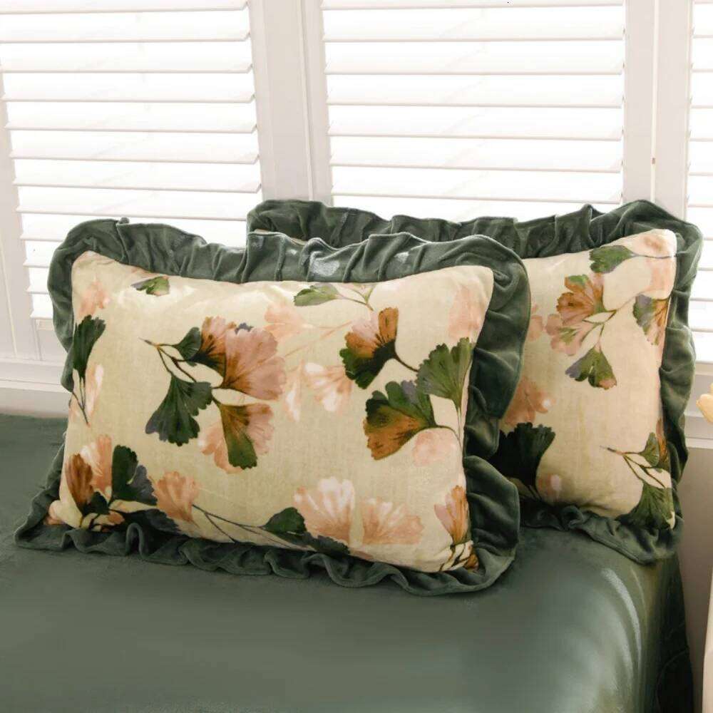 Korean Style Thickened Milk Velvet Four-Piece Winter Warm Soft Duvet Quilt Cover Bed Sheet Pillowcase Bedding Set XJ260206