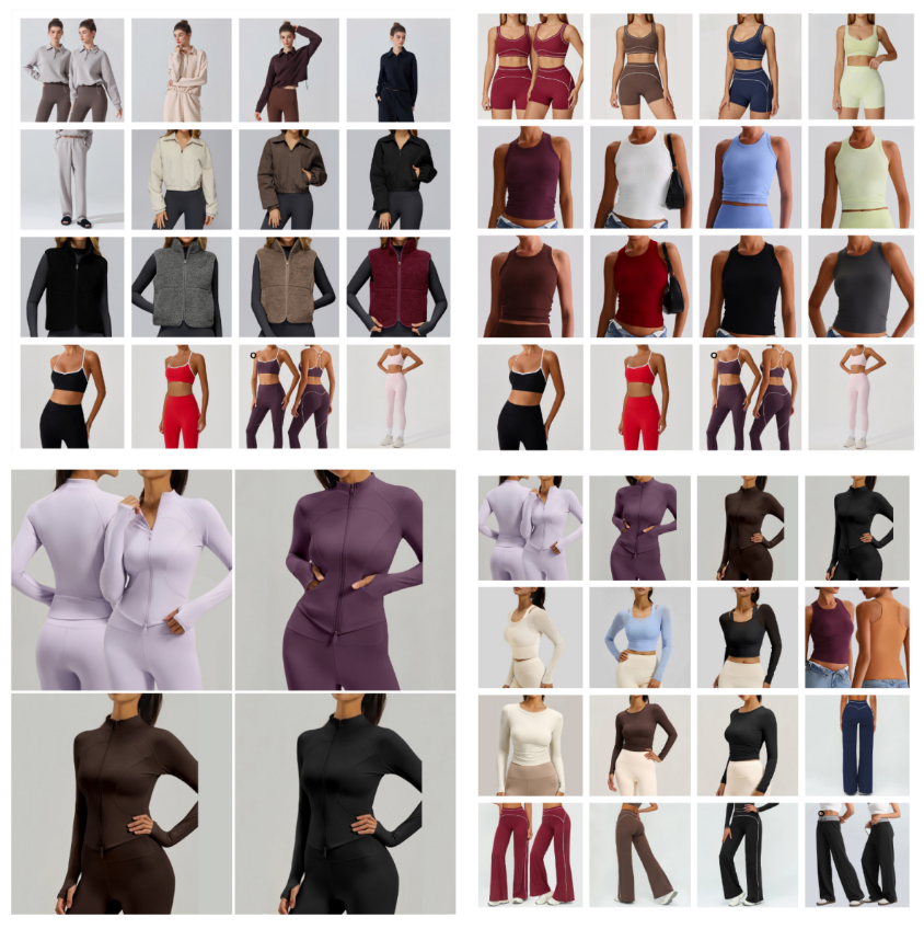 Women Jackets Yoga T Shirts Hoodies Sports Jackets Vest Gym Tank Pants Suits Outfit Active Wear