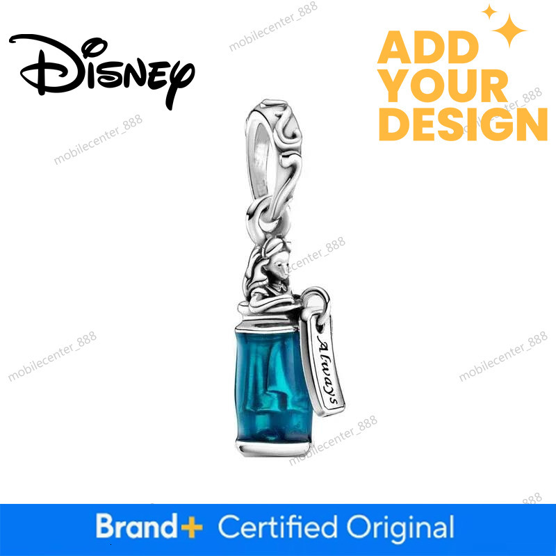 Disney Designer Jewelry 2025 New Disney Alice In Wonderland Cheshire Cat Charm Exquisite Bead Fit Original Silver Bracelet Women Gift DIY Jewelry Luxu - view 6