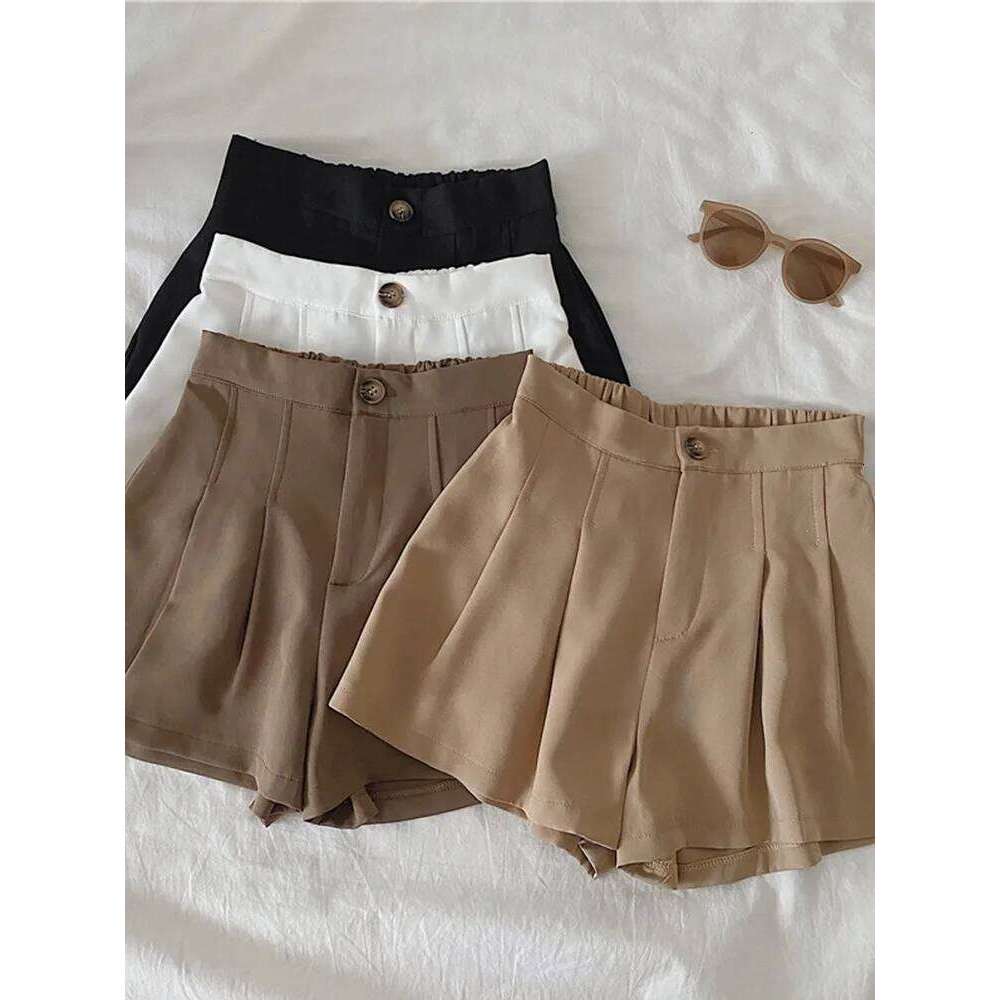 Women's Wide-waisted Shorts, Youthful Summer Style XJ260206