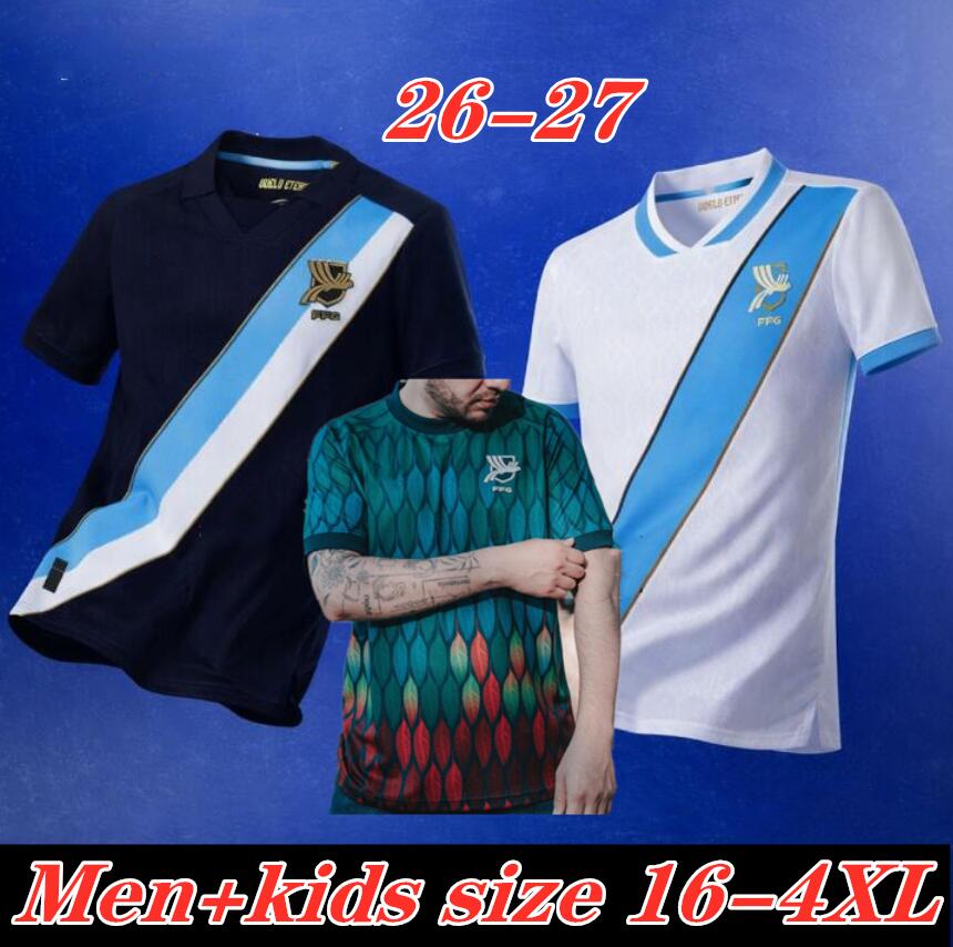 S-4XL 2026 Guatemala Home Third soccer jerseys 26 27 LOM CEBALLOS PELEG OSCAR SANTIS 3rd football shirts men kids Kit