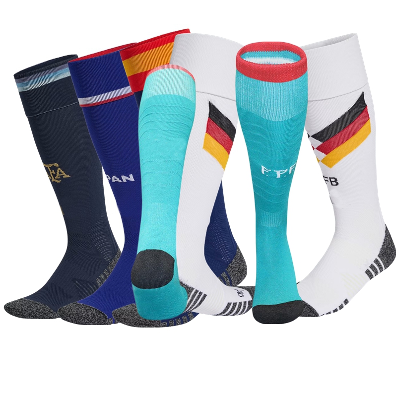 2025 2026 2027 Sports Socks Argentina Ireland Algeria Germany mexico Portugal Japan national team soccer adult Kids Socks Knee Thick football