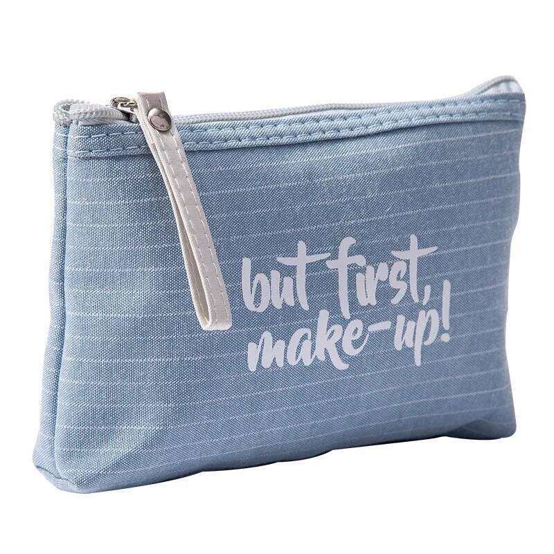 Makeup Storage Bag Zip Lock Organizer Cosmetic Travel Women's Outdoor Coin Purse Y260206