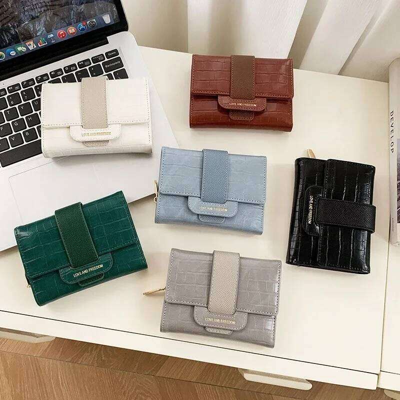 Designer High-End Luxury Wallet for Women Large-Capacity Student Loose Change Clutch Multi-Slot Card Holder Billeteras Damas Y260206