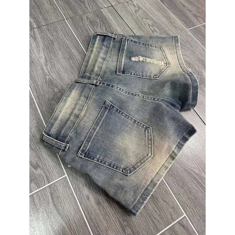 American Vintage Denim Women Summer Punk Low Waist Slim Y2K Rock Streetwear Sexy All Match Female Shorts Jeans New XJ260206