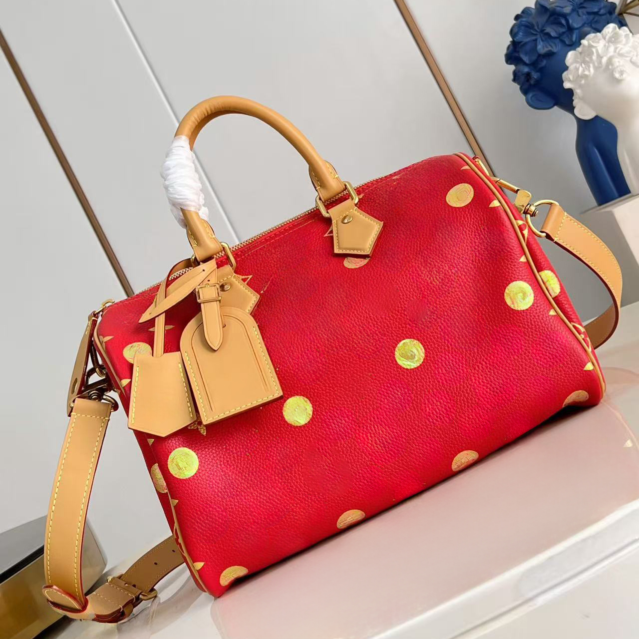 Designer Bag Women Tote Bag Purs Handbag Pillow Zipper 30cm Black Flower Shoulder Bag luxury designer soft 30