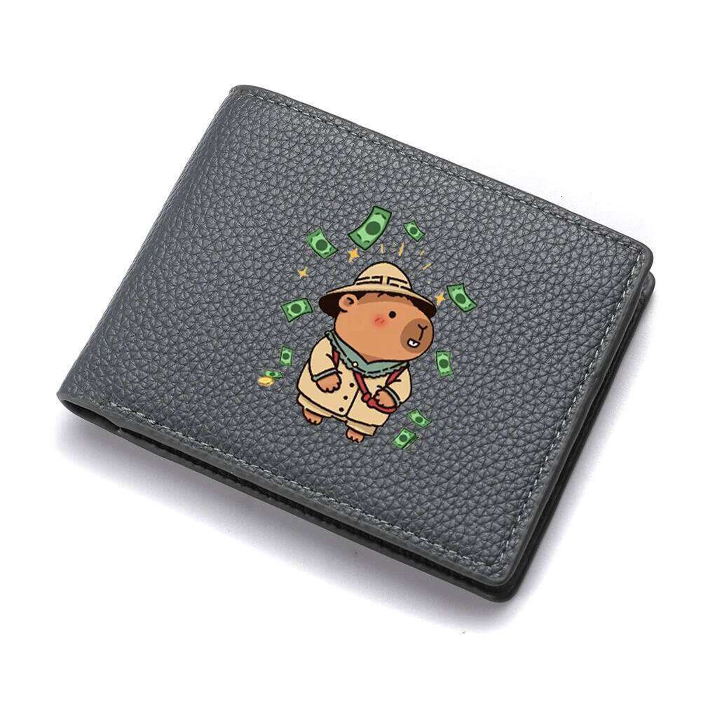 Men's Fashion Mini Ultra-Thin Short Zipper Wallet Multi-Card Slot Credit Card Holder PU Leather Coin Purse Y260206