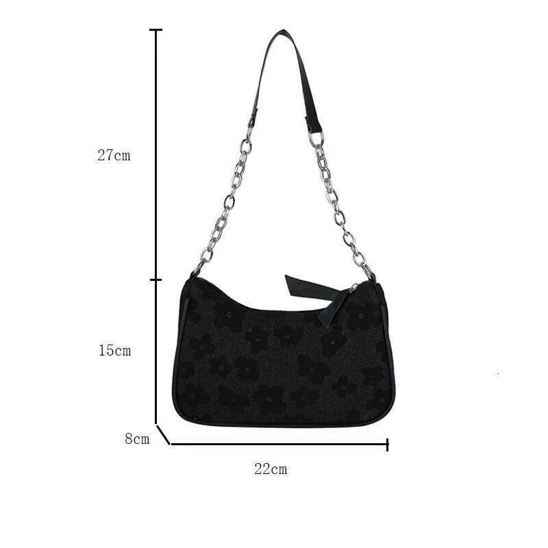 2025 Fashion Felt Shoulder Small Casual Underarm Bag Female Hand Crossbody Bags for Women Z260207 - view 7