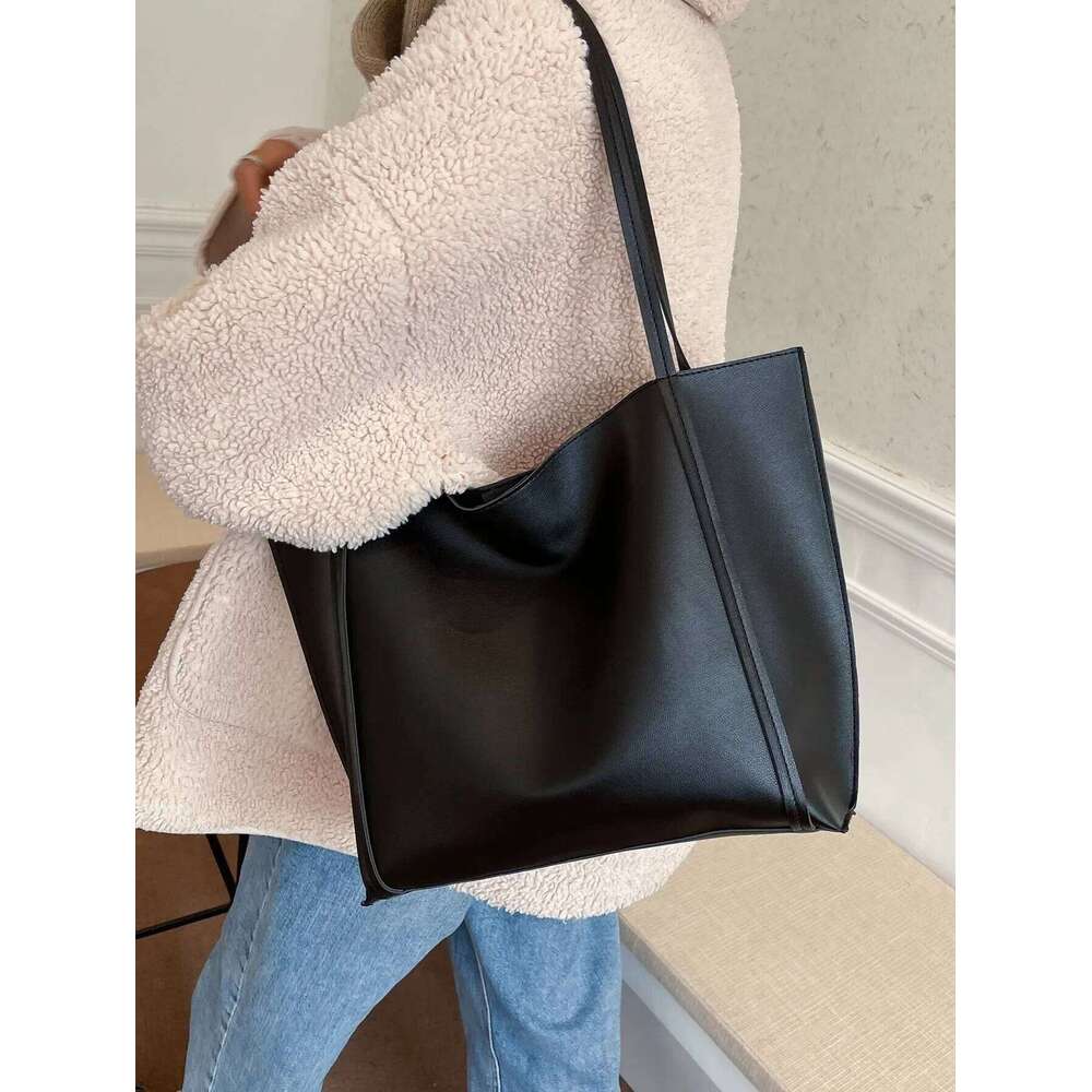 Lightweight Minimalist Shoulder Bag for Girls and White-Collar Workers in Business Casual Style Y260204