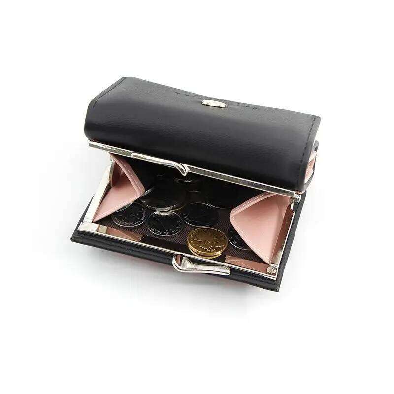 Women's Short Cartoon Cute Zero High Quality Coin Purses Bag Girl Small Lady Wallet Card Holder Y260206