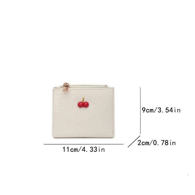 Young Ladies Short PU Leather Wallet Korean Girls Sweet Style Slim Card Holders Cash Bag Casual Cute Purse Women Purses Y260206
