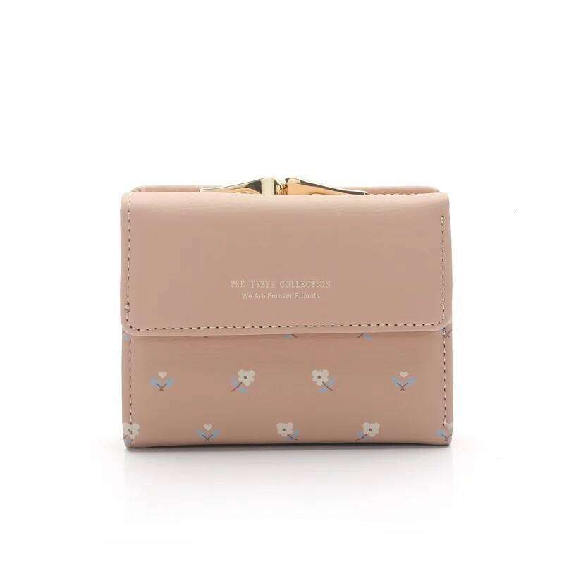 Women's niche 30% off printed short fashionable and versatile, multi-slot coin wallet, Y260206