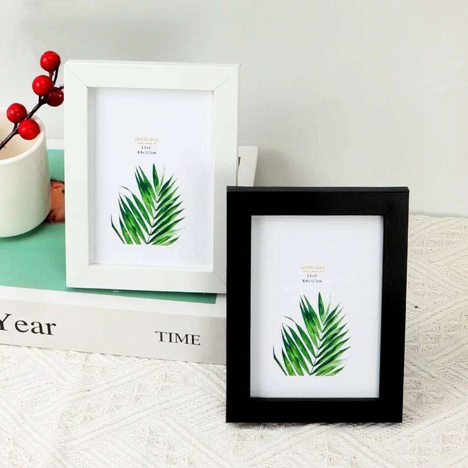 Wood Small Wall Hanging 9X13 10x15cm wooden Picture Frame For Pictures Photo Decor Commemorative Gift S260205