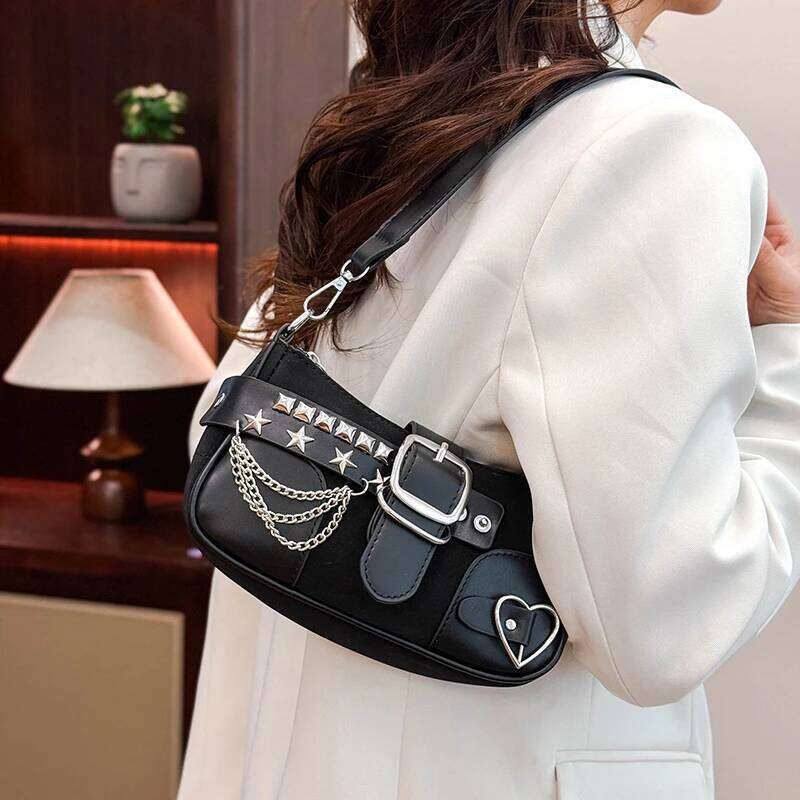 Ladies' 2025 Fashion New Style PU Underarm Shoulder Bag designer luxury bag bolso marca lujo bags for woman Y260205