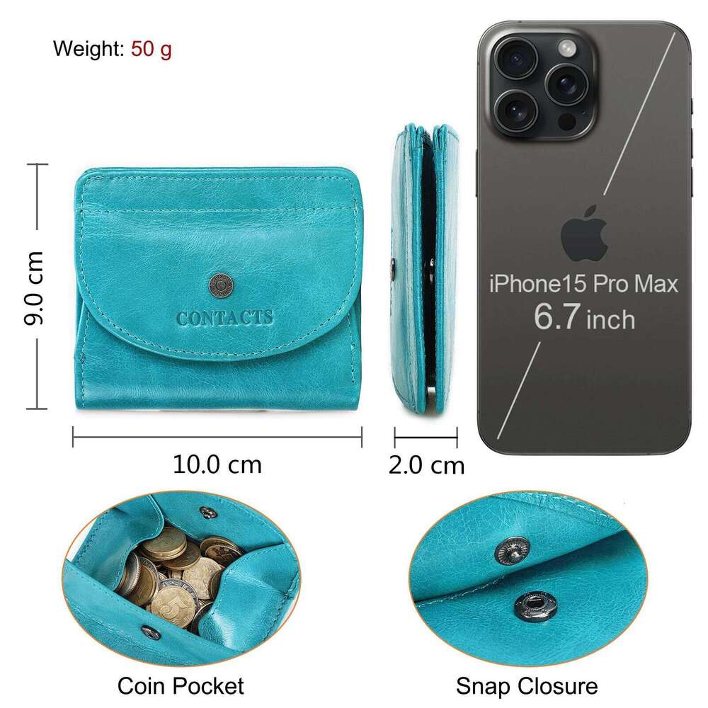 Contact's Women Short Wallets Genuine Leather Mini Coin Purse Fashion Money Bag Femal Card Holder Wallet Gift for Girls Cartera Y260206
