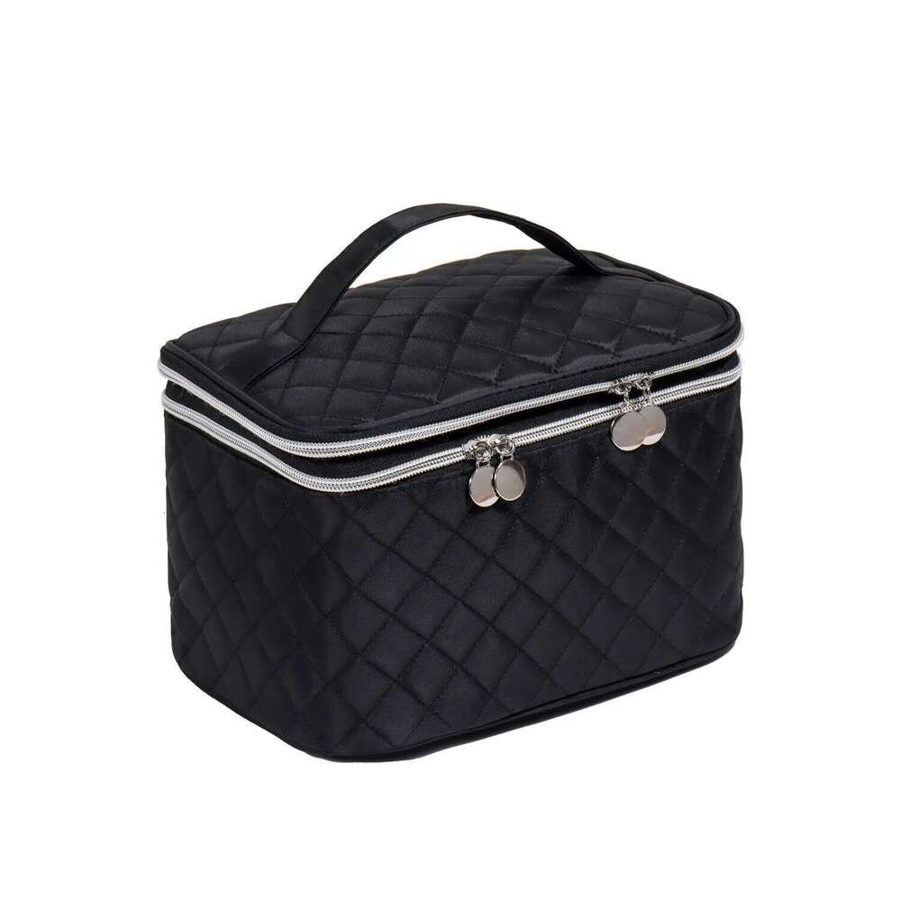 PU Waterproof Travel Makeup Handheld Cosmetic Organizer Bag Premium Portable Large Capacity Washbag Y260206