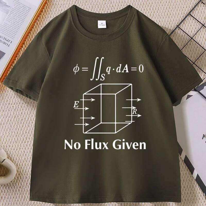 Funny Physics T-Shirt Math Humor Teeman Cotton High Quality Short Sleeve Tshirt Men's Clothing Casual Streetwear Clothes C260207