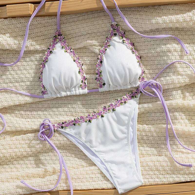 Sexy Bikinis 2025 Women's Swimwear Female Swimsuit For Swimming Wear Bathing Suits Brazilian Bikini Set Beachwear Pool Bather C260207