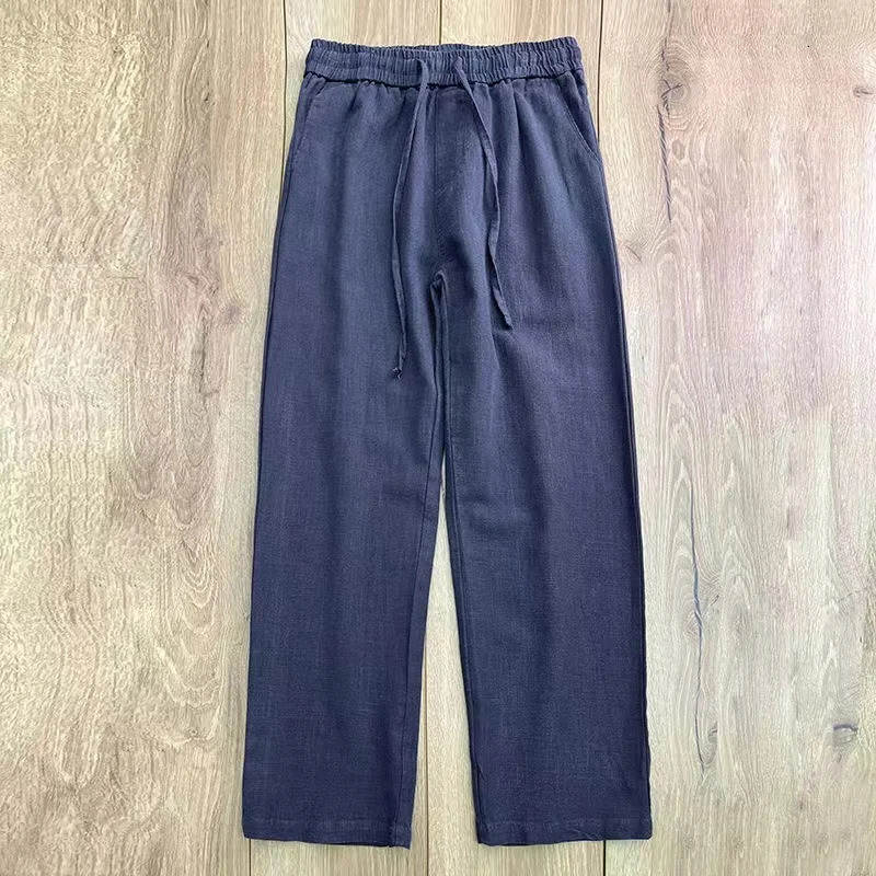 Boho Cotton Linen Pants for Men Summer Lightweight Loose Fit Casual Sweatpants for Walking Jogger Trousers Work 260122
