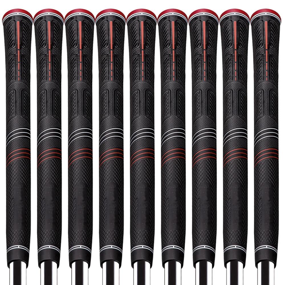 Golf Grip CP Wrap/Pro Rubber Standard/Midsize/Jumbo Iron/Fairway WoodGolf Club Grip Red 260206