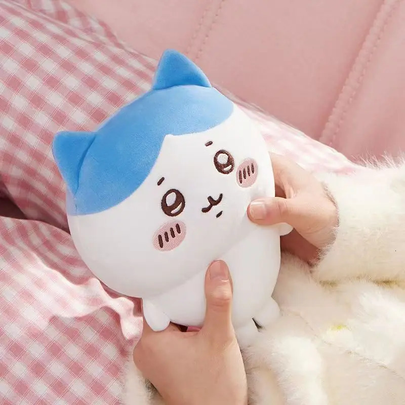 nime Figures Chikawas Cartoon Cute Plush Keychain Figures Hachiware Usachi Small Feet Pendant Self Deprecating Bear Doll Gift 260130