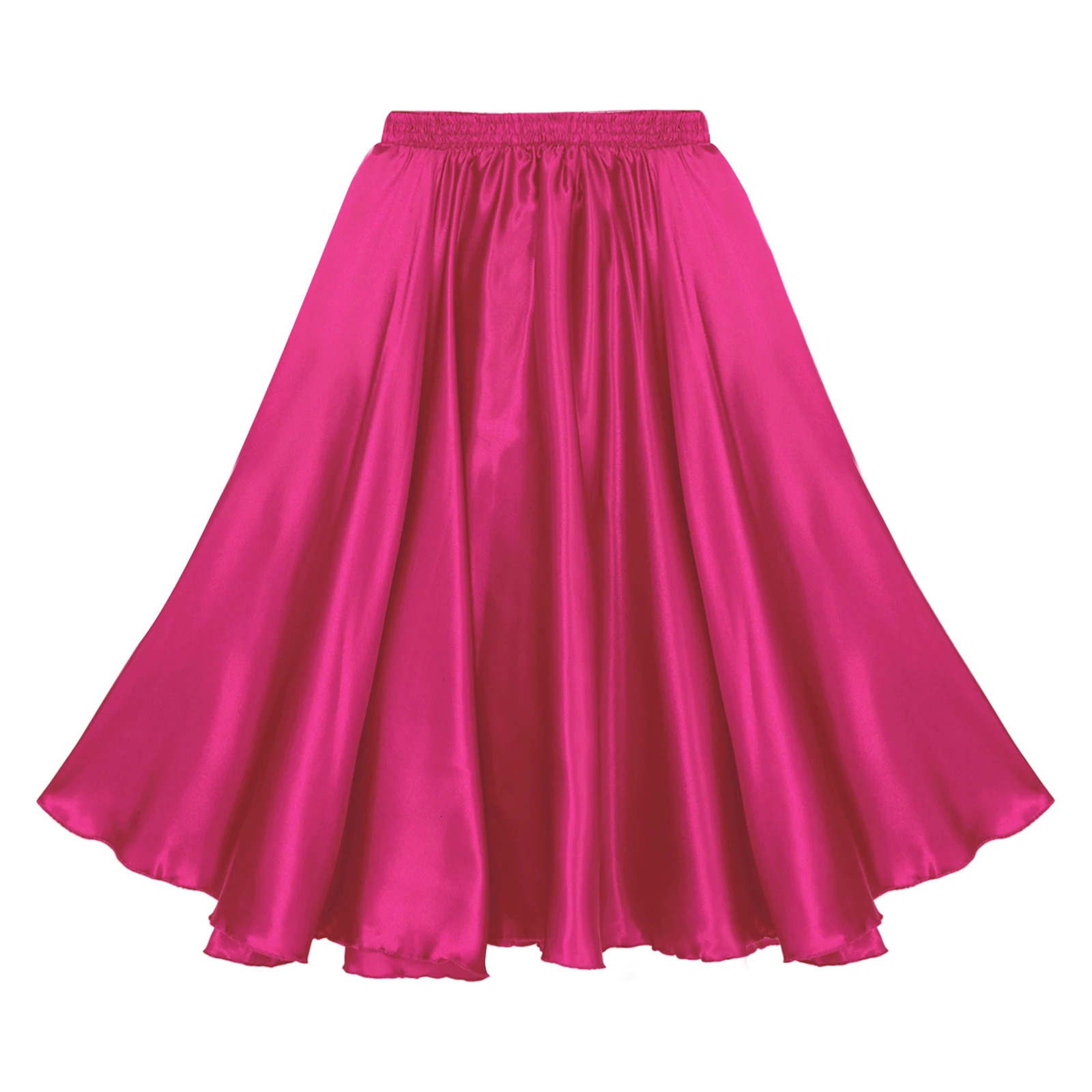 Teen Girls Chiffon 360 Degree Big Maxi Skirt Spanish Paso Doble Bullfight Dance Skirts Ballroom Flamenco Latin Tango Dancewear 260207