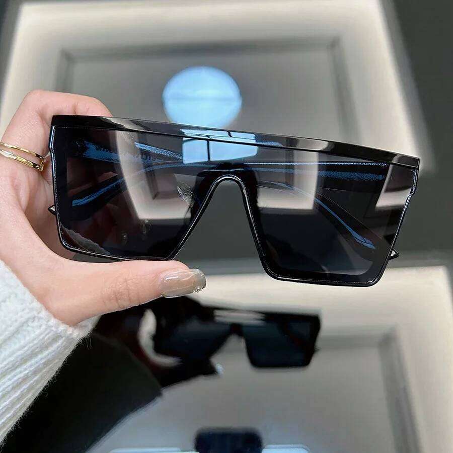 Fashion Vintage Square Sunglasses Women Men Brand Designer Retro Sun Glasses Female Male Frame Punk Mirror Oculos De Sol Y260207