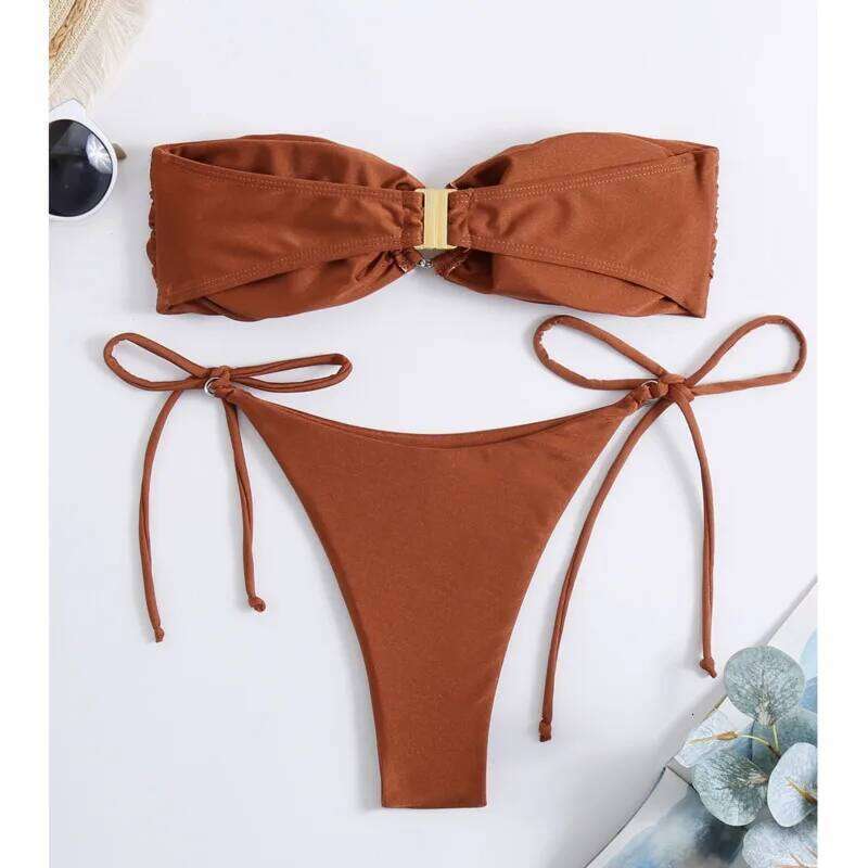 2026 New Sexy Bikinis Swimsuits Women Swimwear Push Up Female Beach Swim Wear Bathing Suits Brazilian Bikini Set Pool Bather C260207
