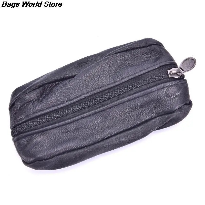 1x Mini Zipper Soft Purses Key Bags Unisex Coin Purse Gift For Money Pocket Thin Wallets Ring Pouch Card Purse Small Change Bag 260129