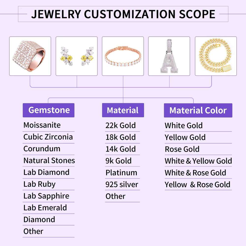 Custom Wholesale Bulk Women's Ladies 925 Sterling Silver Screw Back Stud Earrings Color Moissanite Diamond Gra Hip Hop Jewelry