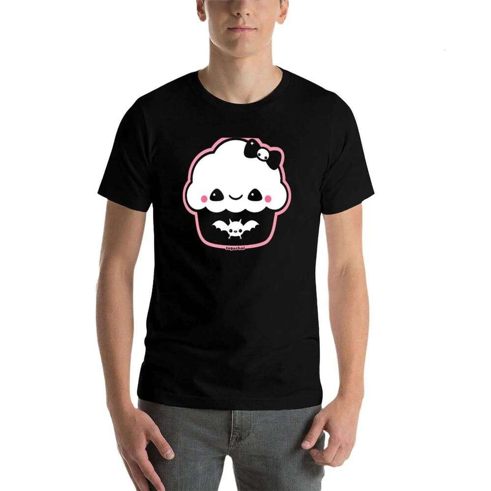 graphic designer anime for Spooky shirt t Cupcake Cute man T-Shirt shirts C260207