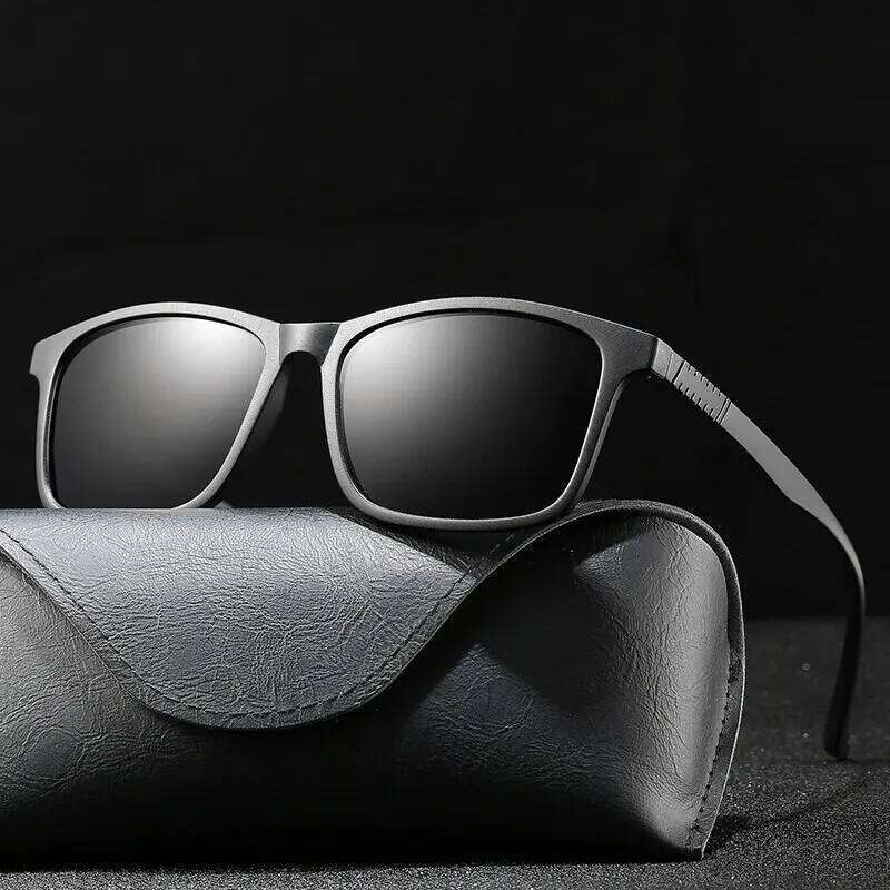 Men Polarized Sunglasses Fashion Vintage Ultra Light TR90 Frame Driving Fishing Sun Glasses Women UV400 Eyewear Y260207