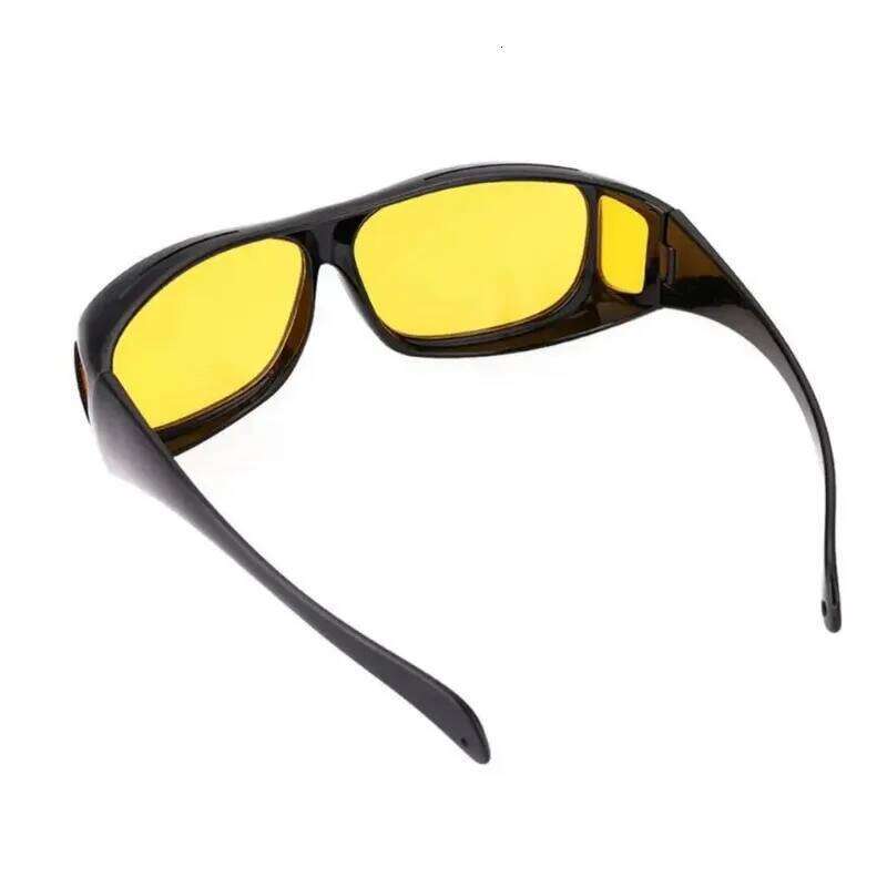 Anti-Glare Vision Driver Fashion Sunglasses Cycling Goggles Night Driving Enhanced Light Glasses Car Accessories Y260207